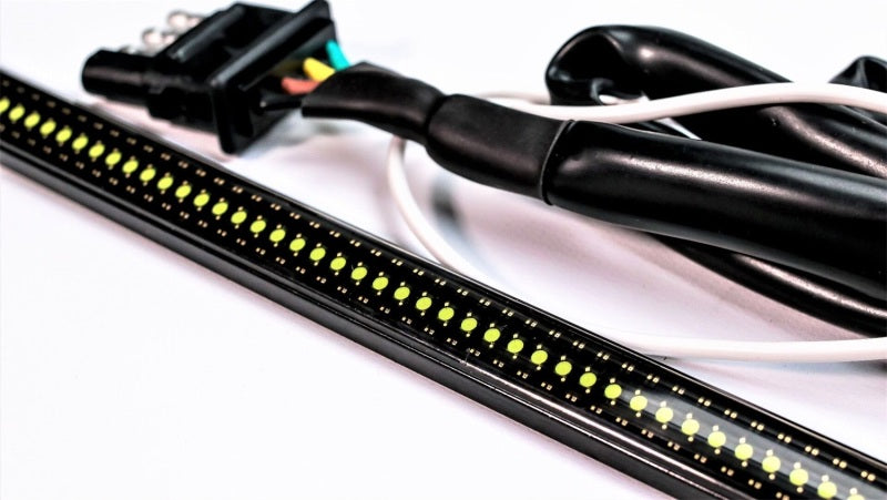 Putco 60in Red Blade LED Tailgate Light Bar for Ford Turcks w/ Blis and Trailer Detection Putco