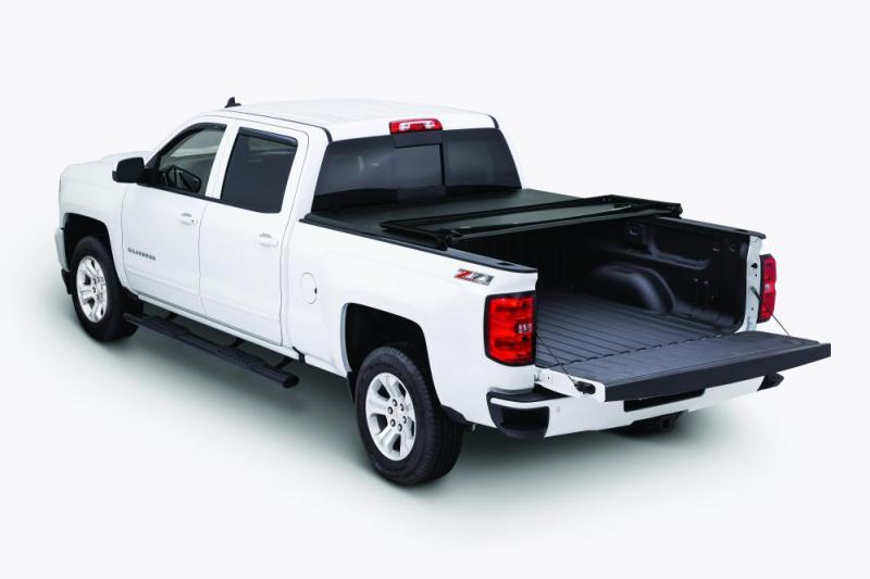 Tonno Pro 14-19 Chevy Silverado 1500 6.6ft Fleetside Tonno Fold Tri-Fold Tonneau Cover Tonno Pro