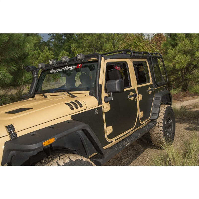 Rugged Ridge Magnetic Protection Panel kit 4-Dr07-18 Jeep Wrangler Rugged Ridge