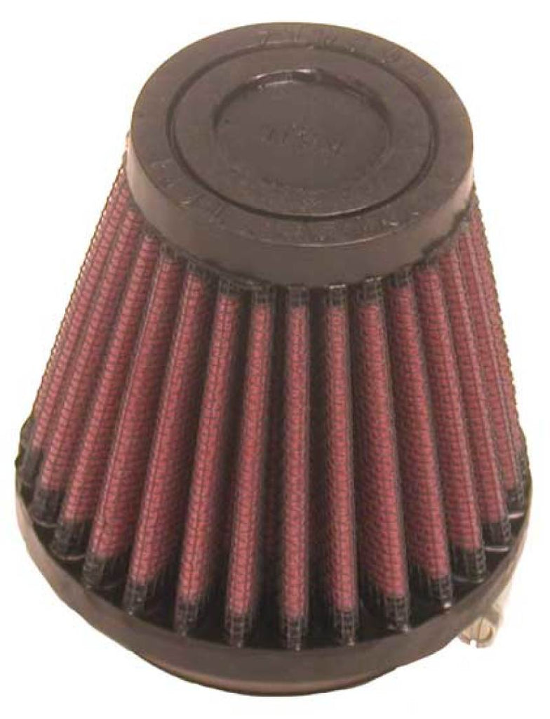 K&N Filter Universal Rubber Filter 2 inch Flange 3 1/8 inch Base, 2 inch Top, 3 inch Height K&N Engineering