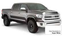 Load image into Gallery viewer, Bushwacker 16-18 Toyota Tundra Fleetside Pocket Style Flares 4pc 66.7/78.7/97.6in Bed - Super White Bushwacker