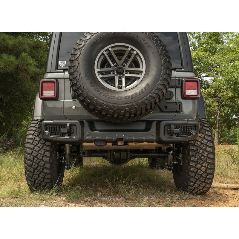 Rugged Ridge Spartacus Rear Bumper Black 18-20 Jeep Wrangler JL Rugged Ridge