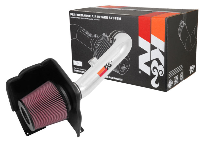 K&N 2017 Chevy Silverado 2500/3500HD V8-6.6L DSL Performance Air Intake Kit K&N Engineering