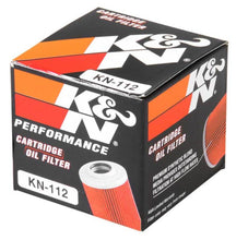 Load image into Gallery viewer, K&amp;N Honda/Kawasaki/Polaris/Suzuki 1.969in OD x .469in ID x 1.438in H Oil Filter K&amp;N Engineering