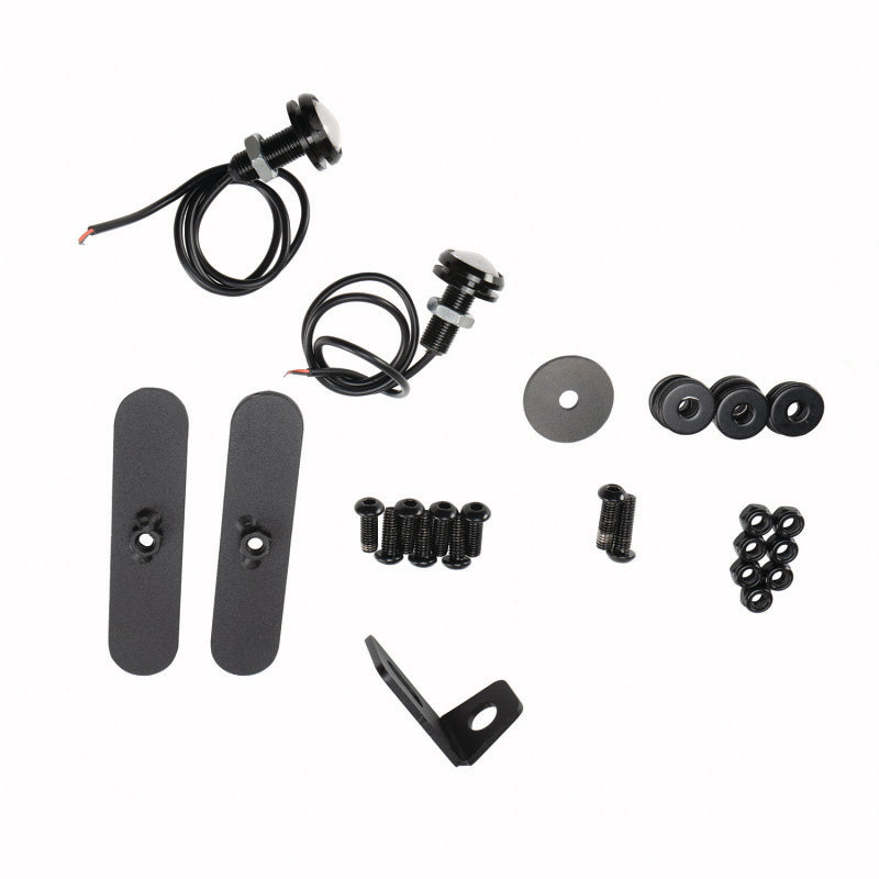Rugged Ridge HD Steel Tube Fenders Full Set Black 18-19 JL Rugged Ridge
