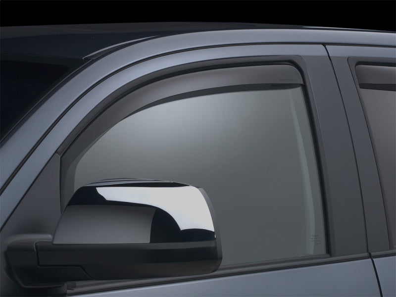 WeatherTech 07-21 Toyota Tundra Front Side Window Deflectors - Dark Smoke WeatherTech