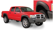 Load image into Gallery viewer, Bushwacker 05-10 Dodge Dakota Crew Cab Fleetside Extend-A-Fender Style Flares 4pc 64.9in Bed - Black Bushwacker