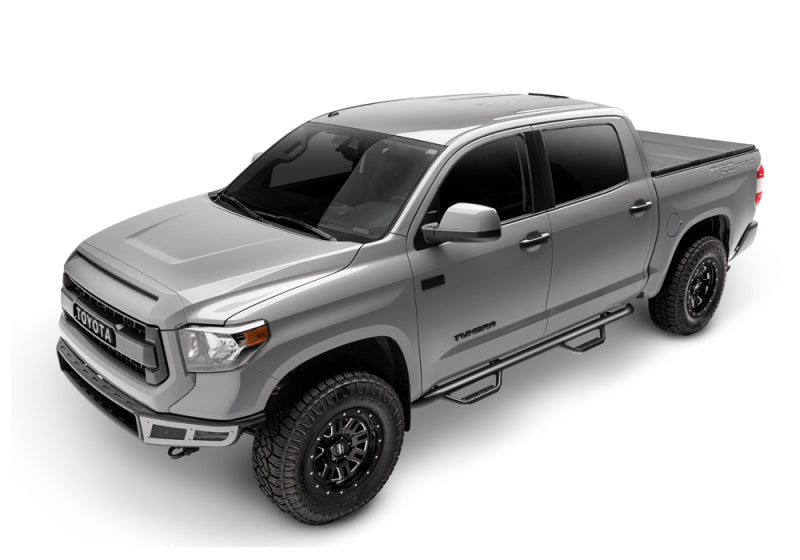 N-Fab Nerf Step 16-17 Toyota Tacoma Access Cab 6ft Bed - Tex. Black - W2W - SRW - 2in N-Fab