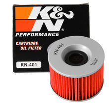 Load image into Gallery viewer, K&amp;N Honda / Kawasaki / Yamaha / Triumph 3in OD x .75ID x 2.210in H Oil Filter K&amp;N Engineering
