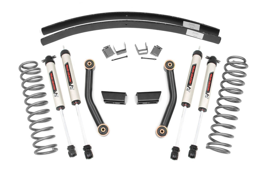 3 Inch Lift Kit | SII | RR AAL | V2 Shocks | Jeep Cherokee XJ (84-01) Rough Country