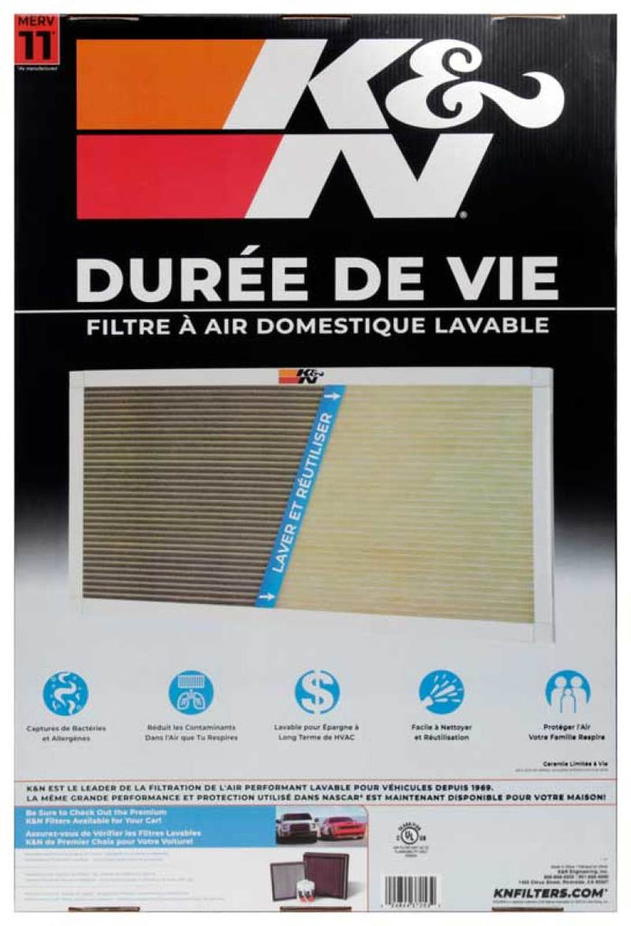 K&N HVAC Filter - 20 x 30 x 1 K&N Engineering