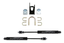 Load image into Gallery viewer, Fabtech 05-21 Ford F250/350 4WD Dual Stealth Steering Stabilizer Kit - Opposing Style Fabtech