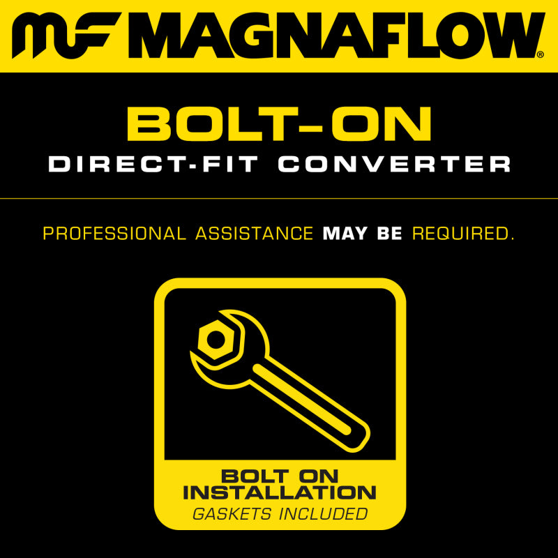 MagnaFlow Conv DF 02-06 Cadillac Escalade / 02-06 Chevy Avalanche 5.3L Dual Conv Y-Pipe Assembly 2WD Magnaflow