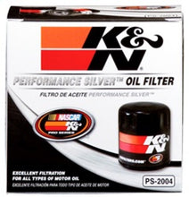 Load image into Gallery viewer, K&amp;N Oil Filter for Fiat/Porsche/Triump/Alfa Romeo/MG/Dodge/Mercury/Toyota 3.656in OD x 4in H K&amp;N Engineering