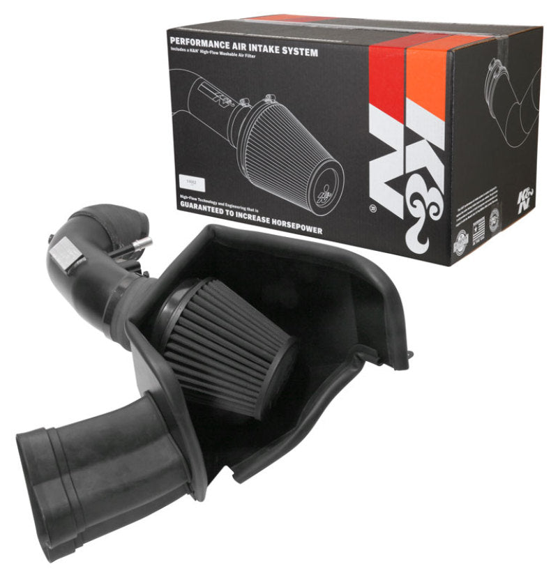 K&N 2018 Ford Mustang GT V8 5.0L F/I Performance Intake Kit K&N Engineering