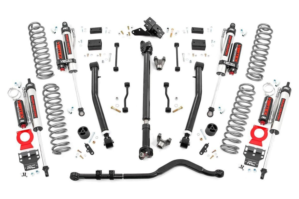 3.5 Inch Lift Kit | Adj LCA| FR D/S | Vertex | Jeep Wrangler JL Rubicon (18-23) Rough Country