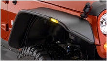 Load image into Gallery viewer, Bushwacker 07-18 Jeep Wrangler Unlimited Flat Style Flares 4pc 4-Door Sport Utility Only - Black Bushwacker