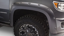 Load image into Gallery viewer, Bushwacker 15-18 Chevy ado Fleetside Pocket Style Flares 4pc 74.0in Bed - Black Bushwacker