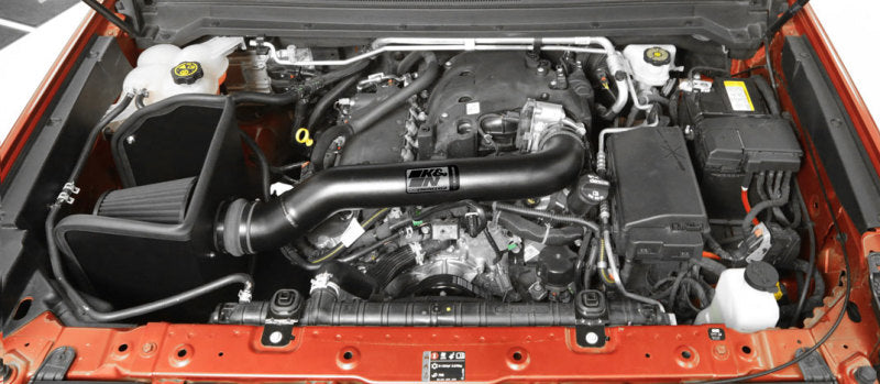 K&N 17-18 Chevrolet Colorado 3.6L V6 Black Performance Intake Kit K&N Engineering