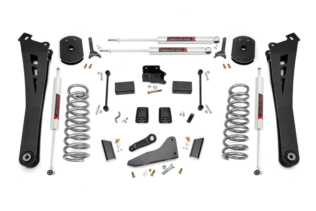 5 Inch Lift Kit | FR Gas Coil | Radius Arms | M1 | Ram 2500 (14-18) Rough Country