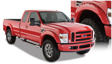 Load image into Gallery viewer, Bushwacker 08-10 Ford F-250 Super Duty Styleside Pocket Style Flares 4pc 81.0/96.0in Bed - Black Bushwacker