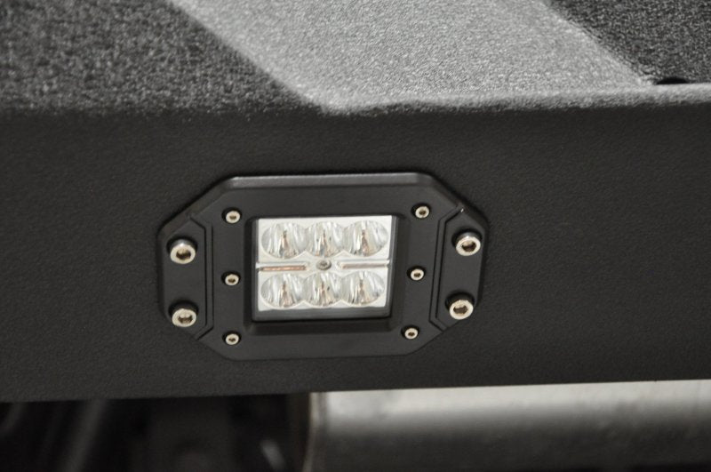 DV8 Offroad 07-18 Jeep Wrangler JK Full Length Rear Bumper w/ Lights DV8 Offroad