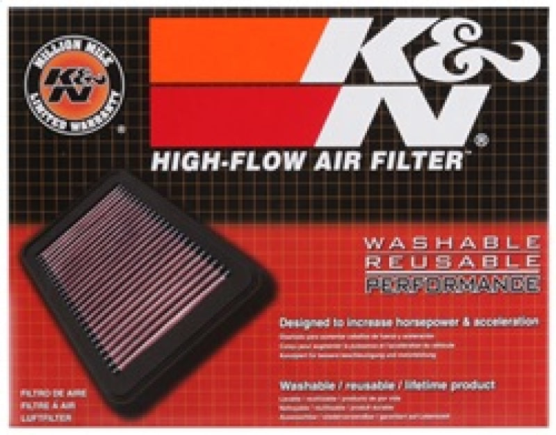 K&N 08 Nissan Sentra 2.5L Drop In Air Filter K&N Engineering