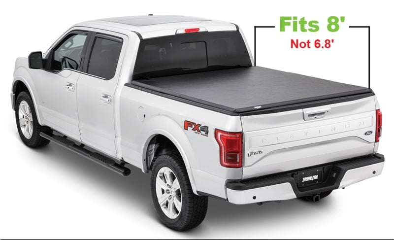 Tonno Pro 17-22 Ford F-250 Super Duty 8ft Styleside Tonno Fold Tri-Fold Tonneau Cover Tonno Pro