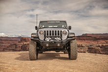 Load image into Gallery viewer, Rugged Ridge HD Bumper Full Width Front 07-18 Jeep Wrangler JK 18-20 Jeep Wrangler JL 2020 JT Rugged Ridge