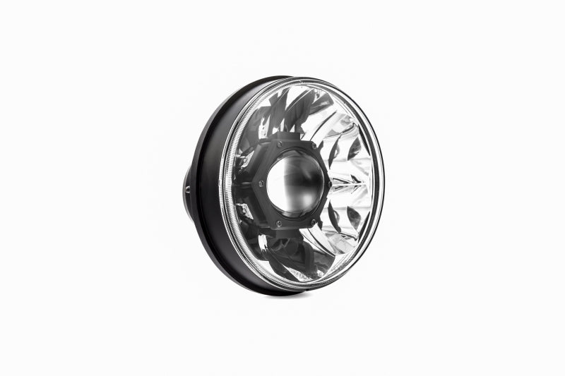 KC HiLiTES 07-18 Jeep JK 7in. Gravity LED Pro DOT Approved Replacement Headlight (Single) KC HiLiTES