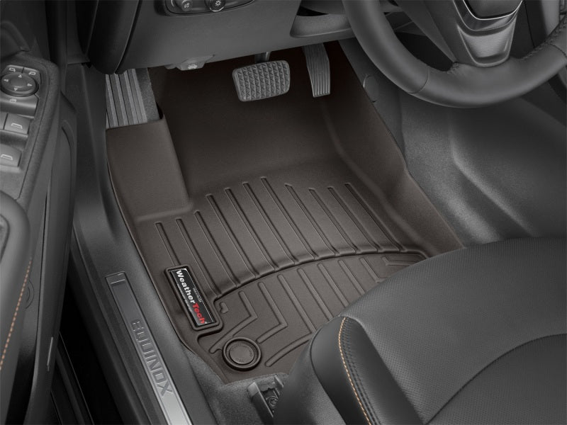 WeatherTech 2019+ Chevrolet Silverado 1500 Front FloorLiner - Cocoa WeatherTech