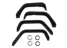 Load image into Gallery viewer, Fishbone Offroad 07-18 Jeep Wrangler Front/Rear Tube Fenders - Aluminum Blk Txtrd Pwdrcoat(Set Of 4) Fishbone Offroad