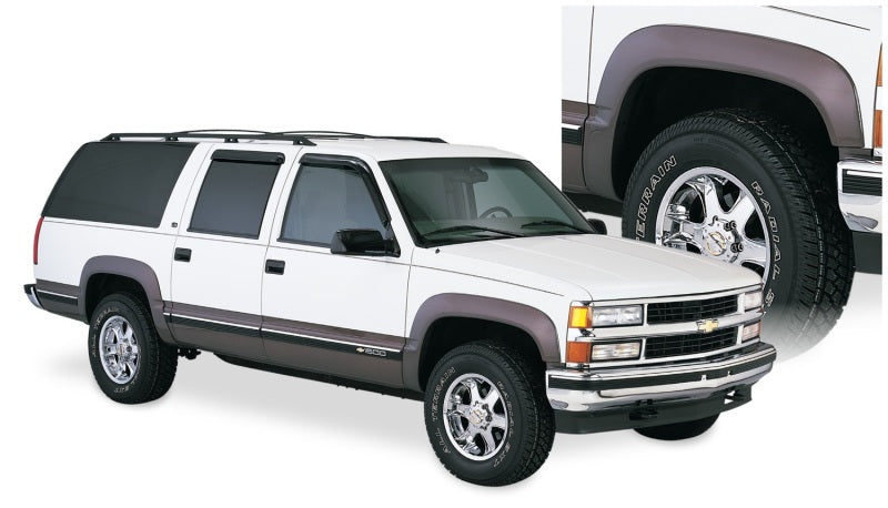 Bushwacker 88-99 Chevy C1500 OE Style Flares 4pc - Black Bushwacker