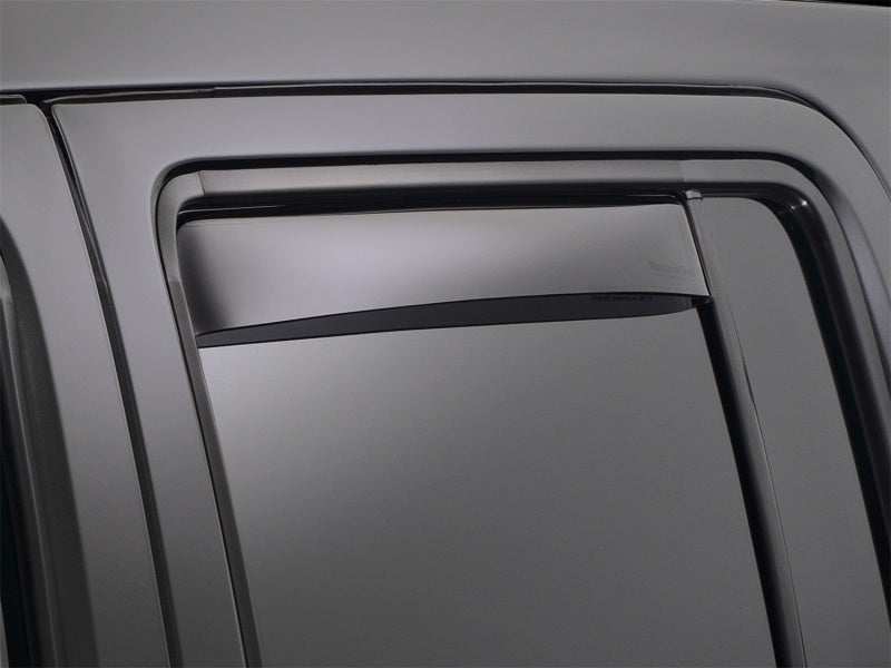 WeatherTech 2015+ Volkswagen Golf/GTI Rear Side Window Deflectors - Dark Smoke WeatherTech