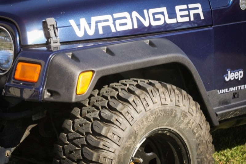 Rugged Ridge 4-Piece Fender Flare Kit 4.75-In 97-06 Jeep Wrangler Rugged Ridge