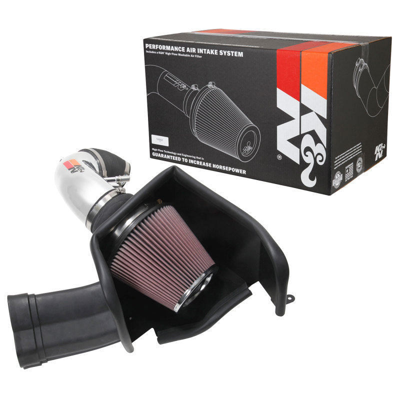 K&N 2018 Ford Mustang GT V8 5.0L F/I Typhoon Air Intake K&N Engineering