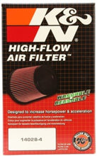 Load image into Gallery viewer, K&amp;N Universal Chrome Oval Tapered Air Filter - 2in Flg ID x 4in OS L 3in OS W x 2.75in H