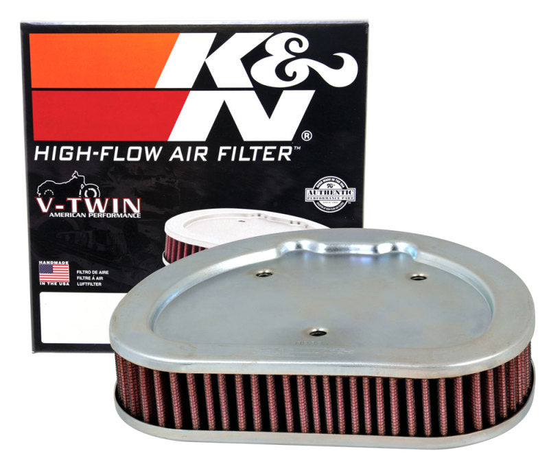 K&N Replacement Air Filter 1.625in H x 7.5in L for Harley Davidson K&N Engineering