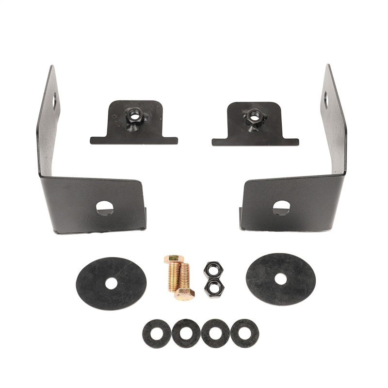 Rugged Ridge Arcus Front Bumper Tube Overrider Black JK Rugged Ridge