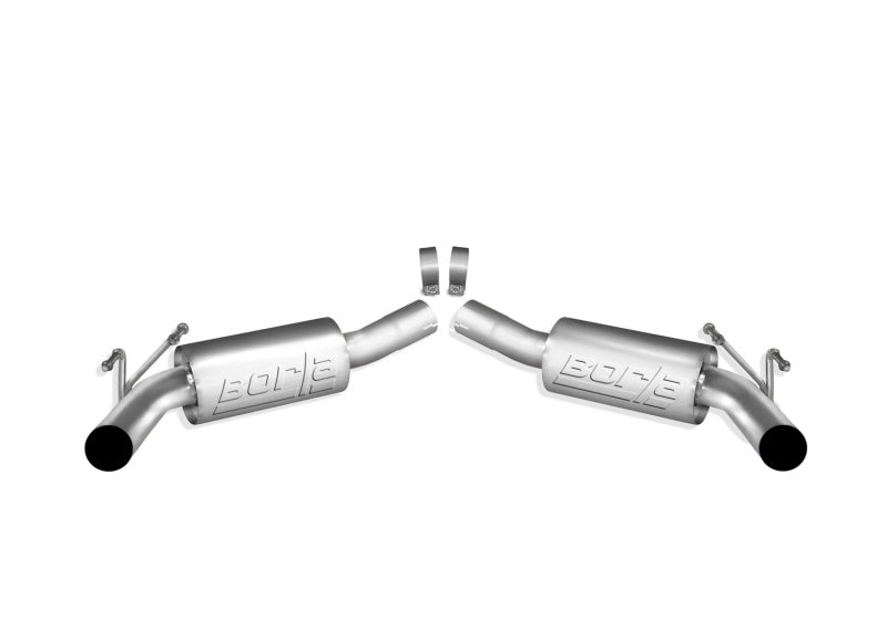 Borla 10-11 Chevy Camaro SS Coupe/Convertible 6.2L 8cyl SS S-Type Exhaust (REAR SECTION ONLY) Borla