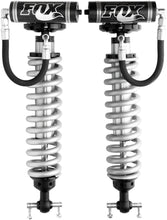 Load image into Gallery viewer, Fox 2007 Chevy 1500 4WD w/UCA 2.5 Factory Series 5.35in. R/R Coilover Shock Set - Black/Zinc FOX