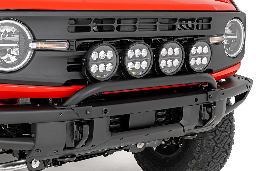 Black Series LED Light Pair | Amber DRL | 6.5 Inch | Round Rough Country