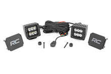 Load image into Gallery viewer, LED Light Kit | Cowl Mount | 2" Black Pair | Jeep Gladiator JT (20-23)/Wrangler JL (18-23) Rough Country