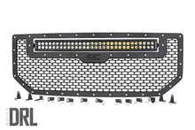 Load image into Gallery viewer, Mesh Grille | 30" Dual Row LED | Black | White DRL | GMC Sierra 1500 (16-18) Rough Country