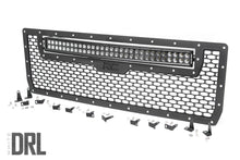 Load image into Gallery viewer, Mesh Grille | 30" Dual Row LED | Black | White DRL | GMC Sierra 1500 (14-15) Rough Country