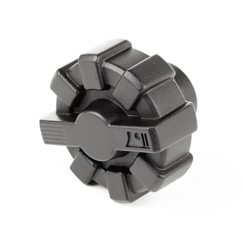 Rugged Ridge 01-19 Jeep Wrangler TJ/LJ/JK/JL Black Elite Aluminum Fuel Cap Rugged Ridge