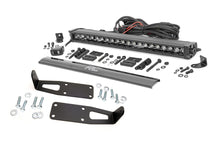 Load image into Gallery viewer, LED Light Kit | Bumper Mount | 20" Black Single Row | White DRL | Ram 2500/3500 (10-18) Rough Country