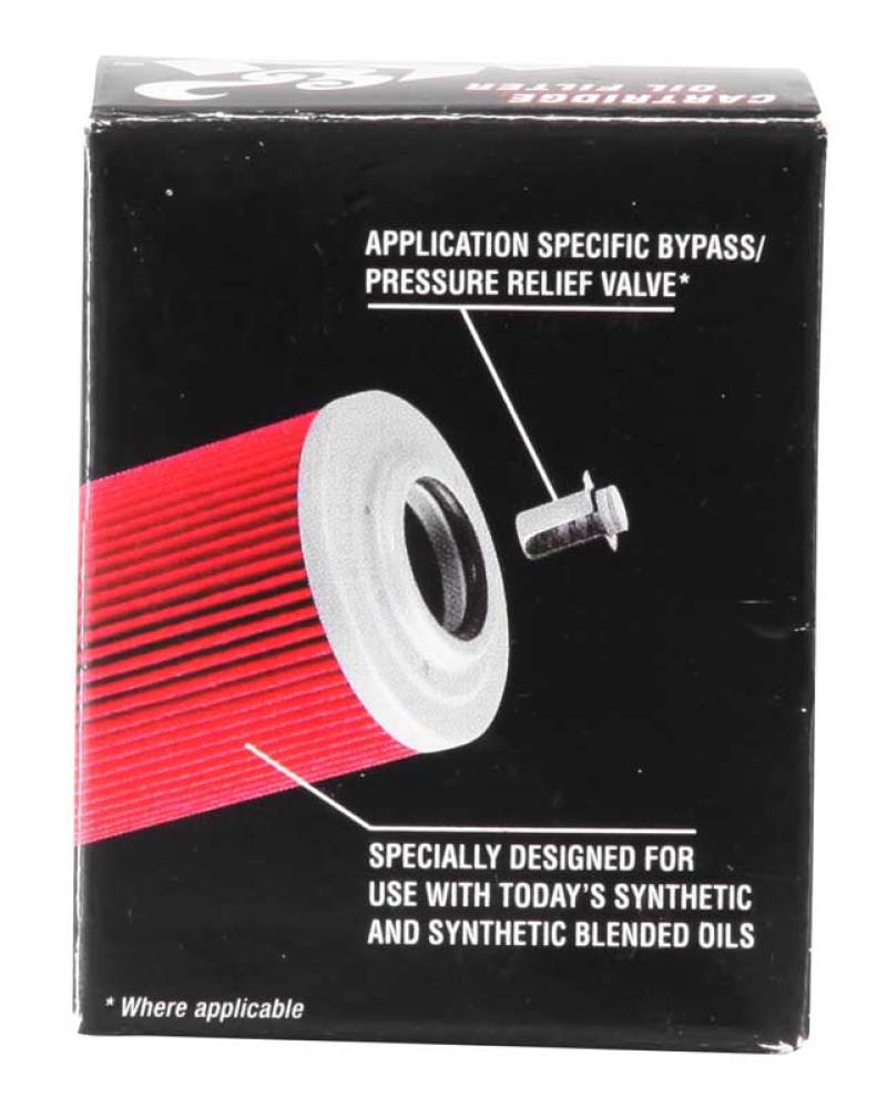 K&N Yamaha / MBK 1.5in OD x 1.938in H Oil Filter K&N Engineering