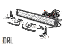Load image into Gallery viewer, LED Light Kit | Bumper Mount | 20" Chrome Dual Row | Amber DRL | Nissan Titan XD (16-23) Rough Country