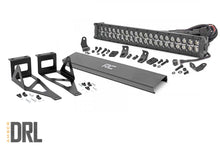 Load image into Gallery viewer, LED Light Kit | Bumper Mount | 2" Black Dual Row | Amber DRL | Ford Super Duty (05-07) Rough Country